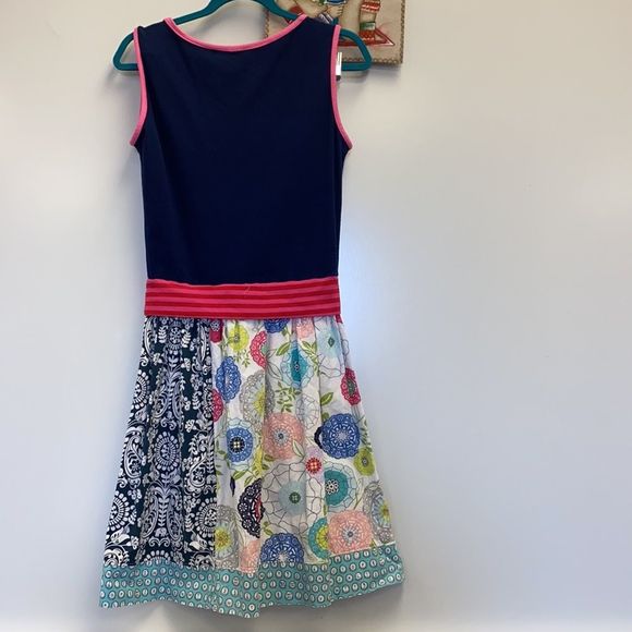 KPea multicolor, multi shape dress youth Size L - Picture 2 of 6